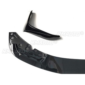 ลิ้นกันชนหน้ารถยนต์ สีดำเงา สำหรับตกแต่ง BMW M4 F32 F33 F36 ปี 2013-2019 อุปกรณ์ตกแต่งรถยนต์ - Product Image 3