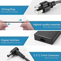 Adaptador de CA 20V 6A 120W Cargador para Asus Mini PC PN64 PN53 Fuente de alimentación 5,5x2,5mm