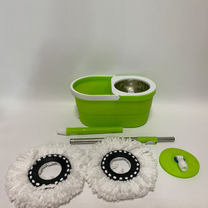 Fabricant Vente en gros Nettoyage ménager en microfibres Magic Spin Mop and Bucket Set - Product Image 6
