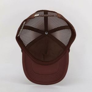 Gorra de béisbol personalizada al por mayor con estampado de personajes, unisex, deportiva, tipo camionero, de 5 paneles, con visera curva, de malla y espuma, para playa y pesca. - Product Image 6