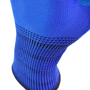 Chống cắt nổi màu xanh cao su tráng vườn găng tay Trung Quốc nhà máy GIá chống trượt an <span class=keywords><strong>to</strong></span>àn làm việc găng tay làm bằng cotton - Product Image 4