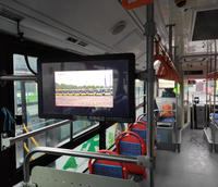 OSK 12V/24V 21.5 pouces Android Bus écran de publicité 3G/4G/WIFI affichage numérique Bus TV Bus moniteur lcd