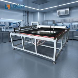 Machine de découpe de verre manuelle EWORLD SD2620, moteur haute performance, efficacité optimale, utilisation facile, structure en acier robuste, 380V 1.5kw, couverture. - Product Image 6