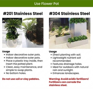 <span class=keywords><strong>Vaso</strong></span> Grande di Lusso Fatto a Mano Moderno Bianco e Oro per Piante da Interno Decorazione Casa <span class=keywords><strong>Vaso</strong></span> da <span class=keywords><strong>Fiori</strong></span> Fioriera Vasi da Terra per Hotel in Metallo Acciaio Inossidabile - Product Image 2