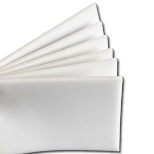 Coussinets en éponge PU blanche personnalisés pour l'emballage des fruits, amortissement et absorption des chocs 25121502 - Product Image 1
