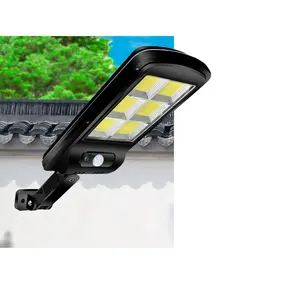 Groothandel Hoge Helderheid Schemeringsdimmer Outdoor Draadloze Beveiliging Motion Sensor Afstandsbediening Wandlamp Straat 3 Modi Solar Ligh