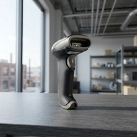 Lecteur de codes-barres USB filaire 1D pour les magasins et supermarchés en stock