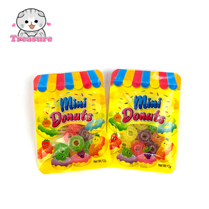 Rất hotsale item Halal Donut Shape Gummy kẹo Mix trái cây mềm kẹo bên kẹo phổ biến cho trẻ em - Product Image 4