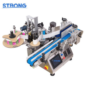 Elektrische Flaschen etikett ier maschine für Lebensmittel dosen und Gläser mit ätherischen Ölen mit Datums codierer und elektrischen Kern komponenten - Product Image 1