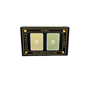 Texas Holden <span class=keywords><strong>Poker</strong></span> Étanche Durable Usine En Gros Custom-Quantité Production Imprimé Robuste PVC Cartes En Plastique - Product Image 1