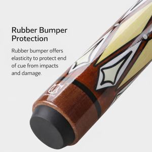 Queue de <span class=keywords><strong>billard</strong></span> professionnelle en érable de 58 pouces, 19 oz, avec fût en érable semi-assemblé et joint rapide en acier inoxydable pour <span class=keywords><strong>billard</strong></span> américain et 9 <span class=keywords><strong>boules</strong></span> - Product Image 5