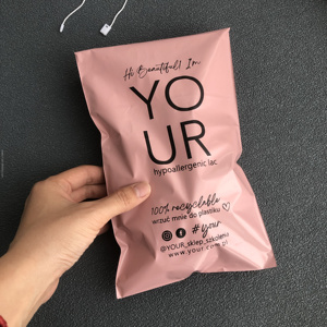 Pink Biodegradable Compostable Polymailer Poly Mailer Shipping Mailing Packaging <b>Bag</b> for Clothing - Product Image 2