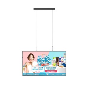 Écran LCD Insovision 3000 Nits haute luminosité 32-75 pouces semi-extérieur pour vitrine de centre commercial, affichage SDK OEM pour métro et aéroport - Product Image 3