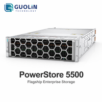 Système de stockage d'entreprise Dell EMC PowerStore 5500 Gen3, capacité effective maximale de 5,81 PBe, mise en cluster jusqu'à 4 appareils