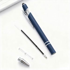 High-Grade Custom Logo Metal Ballpoint <b>Pens</b> Universal for Stylus Advertising in Various Colors Selling Well - Product Image 4