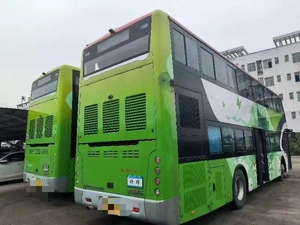 Bus à double étage Yutong hybride d'occasion certifié, conduite à gauche, pour les excursions en ville et les voyages scolaires en groupe - Product Image 3