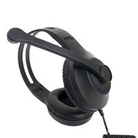 Auriculares de diadema universales con cable para juegos de Esports y oficina, con cancelación activa de ruido y control luminoso, ¡Gran oferta de fábrica!