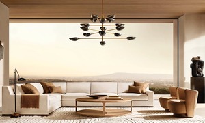 Designed Handcrafted Cantilever Frame Customized <strong>Leather</strong> <strong>Lounge</strong> Chair Living Room