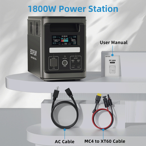 Station d'alimentation portable avec batterie supplémentaire 1800W - C'est le prix de l'unité slave N078. - Product Image 3