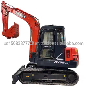 รถขุดขนาดเล็ก 6 ตัน มือสอง ยี่ห้อ Doosan รุ่น DX60 ปี 2023 กำลัง 98 กิโลวัตต์ ความจุบุ้งกี๋ 0.5 ลูกบาศก์เมตร ระบบไฮดรอลิก - Product Image 1