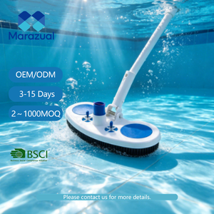 Tête d'<span class=keywords><strong>aspirateur</strong></span> universelle pour <span class=keywords><strong>piscine</strong></span>, nettoyeur manuel à aspiration avec brosse, compatible avec toutes les piscines <span class=keywords><strong>hors</strong></span> <span class=keywords><strong>sol</strong></span> et enterrées - Product Image 1
