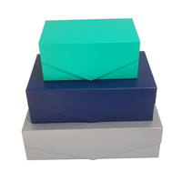 Boîte cadeau en carton magnétique de luxe, matériaux recyclés, pour chaussures et chaussettes, emballage personnalisable avec logo