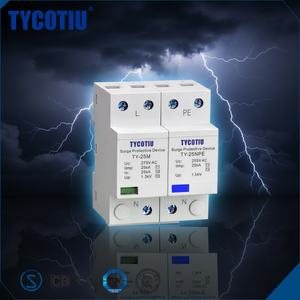 TYCOTIU TY-25M 1+1 T1 Protezione da Sovratensioni per Sistemi <span class=keywords><strong>di</strong></span> Alimentazione Industriali, Protezione da Fulmini per Apparecchiature Elettroniche, Certificato IEC - Product Image 1