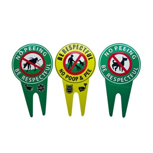 Độ bền tốt tùy chỉnh lâu dài dừng Chó từ pooping trên bãi cỏ của bạn xin vui lòng được tôn trọng không có dấu hiệu chó poop - Product Image 1