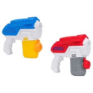 Pistola ad Acqua Assortita Bianca e Nera da 22cm con Luci - Product Image 1