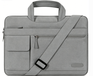 Ladies Business Briefcase Handbags Black Blue Red Grey Laptop Shoulder Laptop Bag case with Shoulder Strap for 13"14"15.6" - Product Image 1