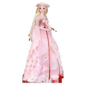 2022 New Dream Fairy Doll 60CM BJD 34 Rotatable Joints 1/3 Size For Life Gifts Toys