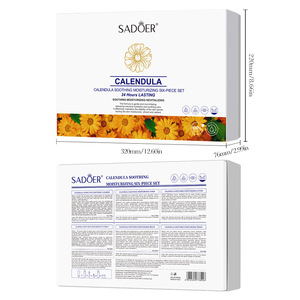ชุดผลิตภัณฑ์บำรุงผิวหน้าคาเลนดูล่า 6 ชิ้น ช่วยบำรุงผิวอย่างอ่อนโยน เหมาะสำหรับผิวแพ้ง่าย ช่วยปรับสมดุลความมัน ให้ผิวเปล่งปลั่ง ฟื้นฟูผิว - Product Image 6