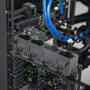 ขั้วต่อโมดูลาร์แบบแม่เหล็ก RJ45 รุ่น 5JA พร้อมไฟ LED - Product Image 2