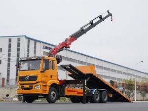 Véhicule tout-terrain à huit roues arrière Shaanxi Automobile Delong avec capacité de levage et de franchissement d'obstacles, un <span class=keywords><strong>remorque</strong></span>, deux véhicules de sauvetage - Product Image 3