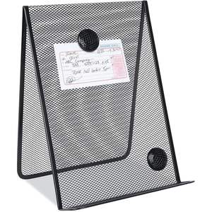Free Standing Metal Mesh <b>Document</b> <b>Holder</b> 35 Sheet Capacity in Black Metal Color - Product Image 2