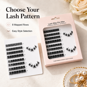 Cils en grappe de luxe réutilisables en faux <span class=keywords><strong>vison</strong></span> noir naturel, faits à la main, légers, pré-mappés, effet wispy, pour la vente en gros, DIY, marque privée, fournisseur - Product Image 1