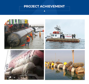Factory <strong>Price</strong> High Performance Underwater Roller <strong>Floating</strong> <strong>Pontoon</strong> Marine Salvage Rubber Airbag For Ship Lifting - Product Image 5
