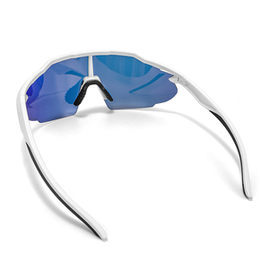 Logo personnalisé marque TR90 sport lunettes de soleil pickleball cyclisme lunettes rose rouge bleu mulit couleur lentille pour scooter moto vélo - Product Image 4