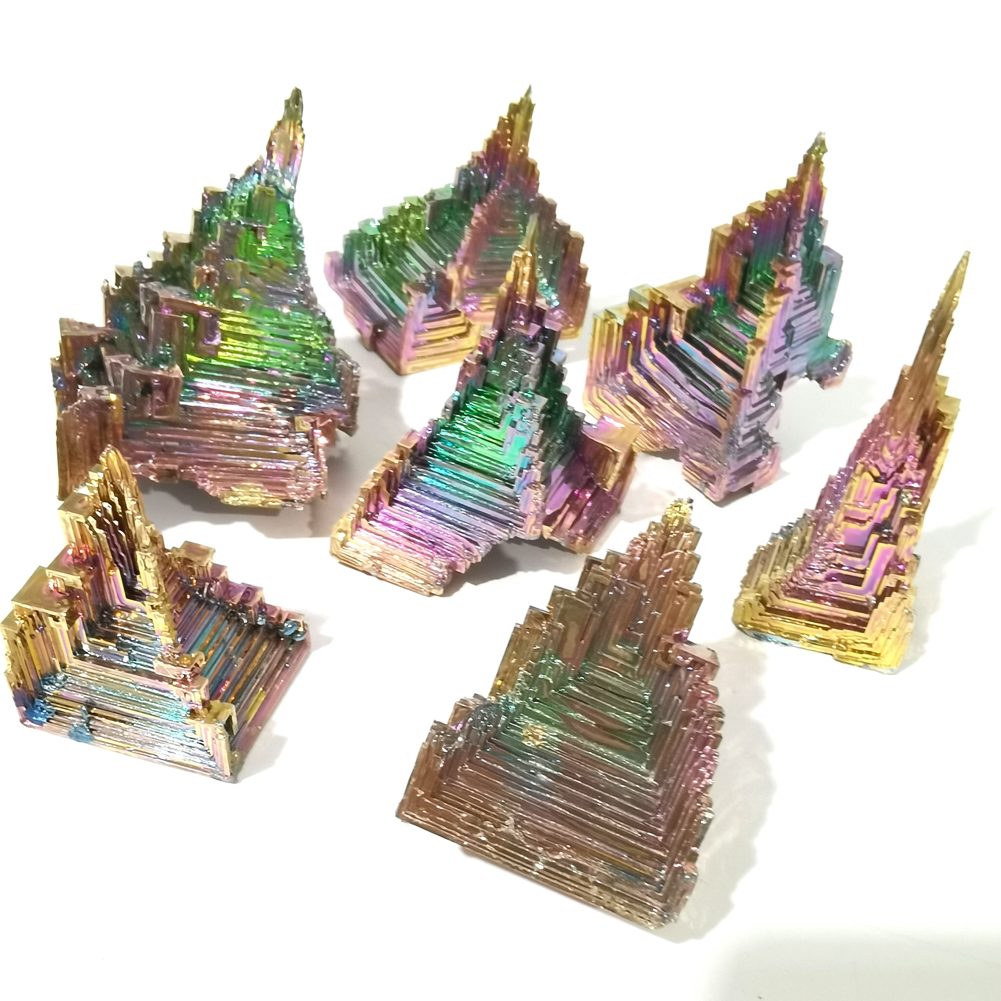 Bismuth Crystal Wholesale for Home Decoration - Colorful Rough Natural  Bismuth Mineral Stones for Collectible Crafts