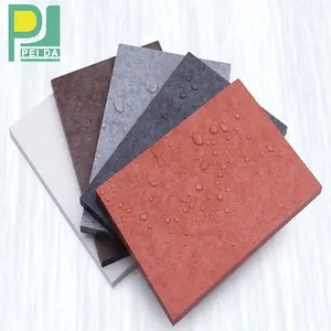 Good Quality Interior Decor Waterproof Colored Fiber Cement Board 100% Non Asbestos