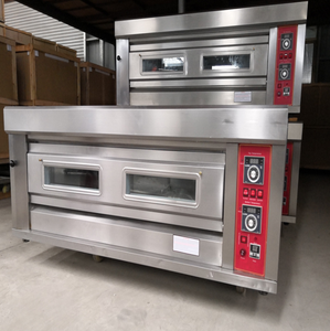 Horno Comercial de Gas de <span class=keywords><strong>1</strong></span> Nivel y 2 Bandejas de Acero Inoxidable para Uso en Panadería - Product Image 6