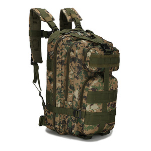 <span class=keywords><strong>Mochila</strong></span> Táctica Deportiva para Exteriores, Equipo para Entusiastas de la Senderismo, Camuflaje, Cierre de Cremallera, Tela Oxford, Correas con Amortiguación de Aire, 22L - Product Image 4