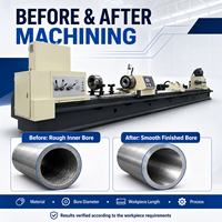 Máquina de Perforación y Mandrinado CNC BTA de 350 mm para Procesamiento de Tubos de Acero, Precio de Fábrica, Entrega Rápida Global