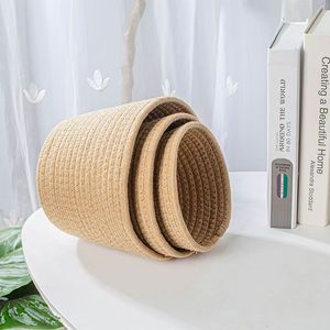 Cubo <span class=keywords><strong>de</strong></span> flores <span class=keywords><strong>de</strong></span> cuerda <span class=keywords><strong>de</strong></span> algodón, Cubo <span class=keywords><strong>de</strong></span> abrazo <span class=keywords><strong>de</strong></span> oso <span class=keywords><strong>Castaño</strong></span>, cesta tejida, decoración para sala <span class=keywords><strong>de</strong></span> estar, cesta <span class=keywords><strong>de</strong></span> almacenamiento - Product Image 4