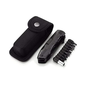 Couteau de poche multi-outils avec pinces, tournevis et étui de transport pour la survie en plein air, le camping et la randonnée - Product Image 6