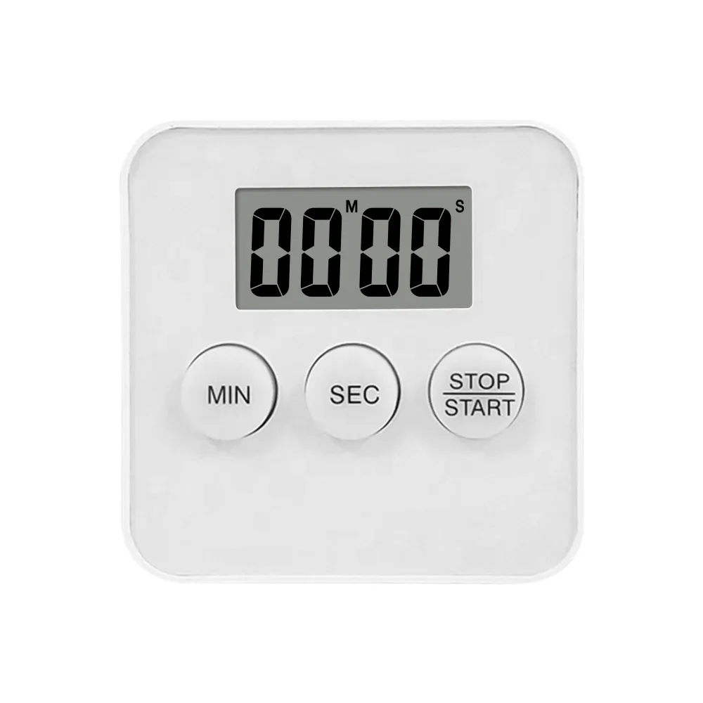 Digital Kitchen Timer Magnetic Countdown Up Cooking Timer Clock with Magnet Back