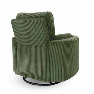 Sillón Reclinable Moderno Tapizado en Terciopelo, Diseño Nórdico para Hotel, Balcón, Dormitorio, Sala de Estar, Sofá de Descanso - Product Image 4
