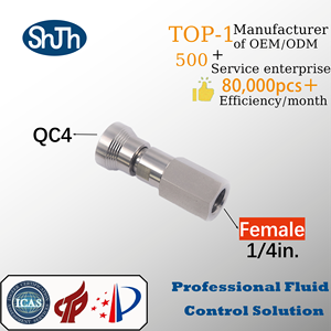 Conector Rápido de Alta Presión Tipo Swagelok, Acero Inoxidable 316, Forjado, Rosca Interna NPT/BSPP/BSPT, Hembra, Conexión ASME EN - Product Image 3