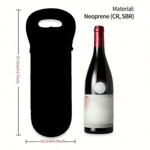 Bolsa Protectora para Vino con Aislamiento de Neopreno, Doble Capacidad, para Viaje, con Asa de Transporte Segura - Product Image 2
