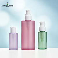 Flacon pompe en plastique PET transparent, format voyage, pour shampoing, gel douche, savon liquide, cosmétiques, 220 ml, OEM